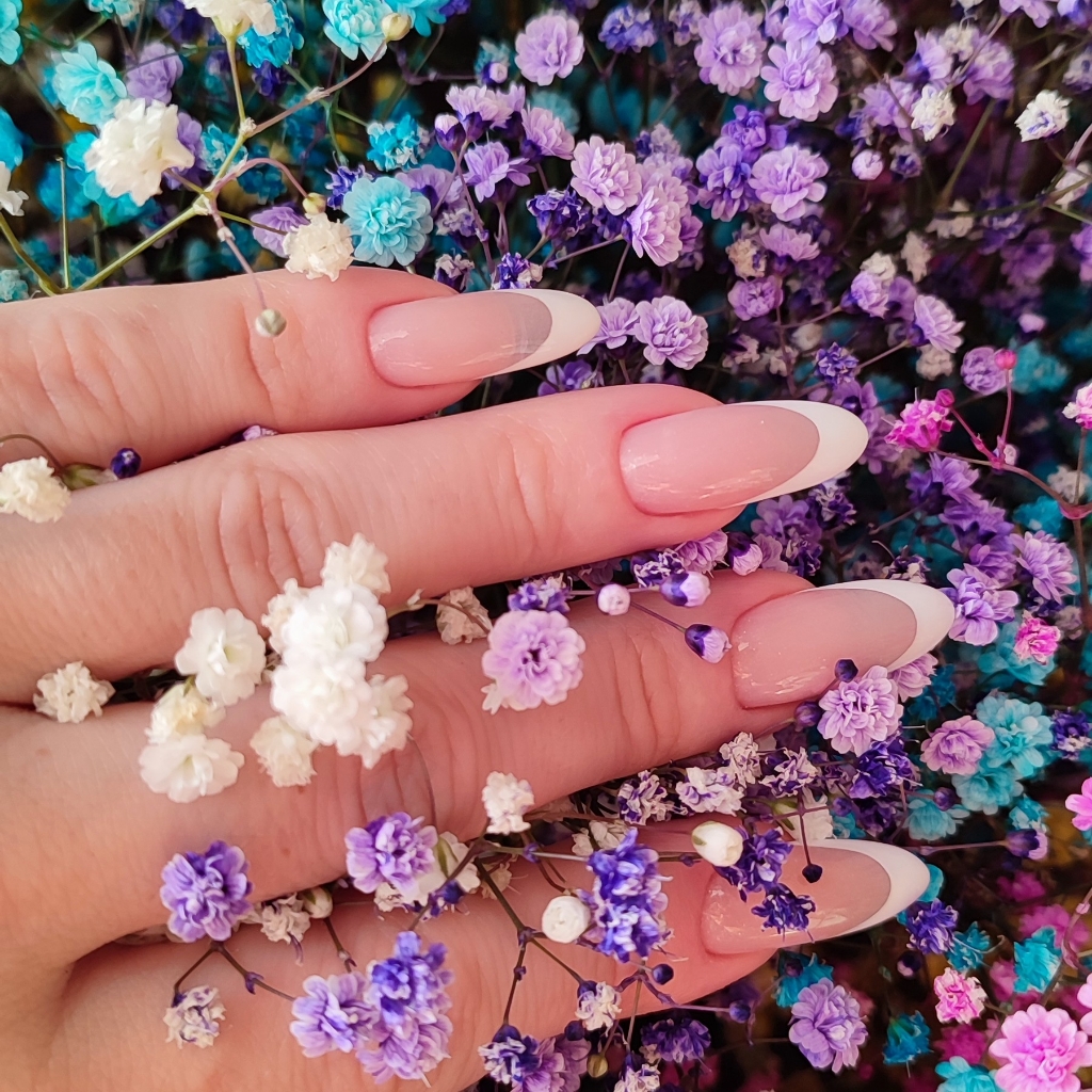 Наращивание ногтей короткие