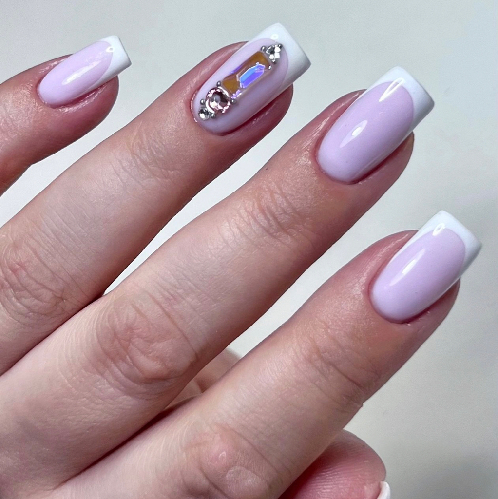 Покрытие с френчем