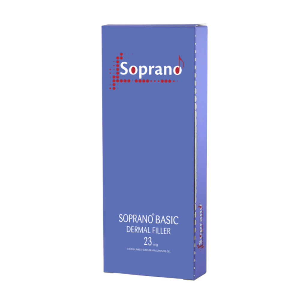 Контурная пластика губ:  1мл - SOPRANO BASIC 23 МГ/МЛ (Израиль)