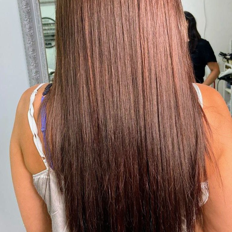 Стрижка женская очень длинные волосы (мытьё головы, сушка от 45 см)