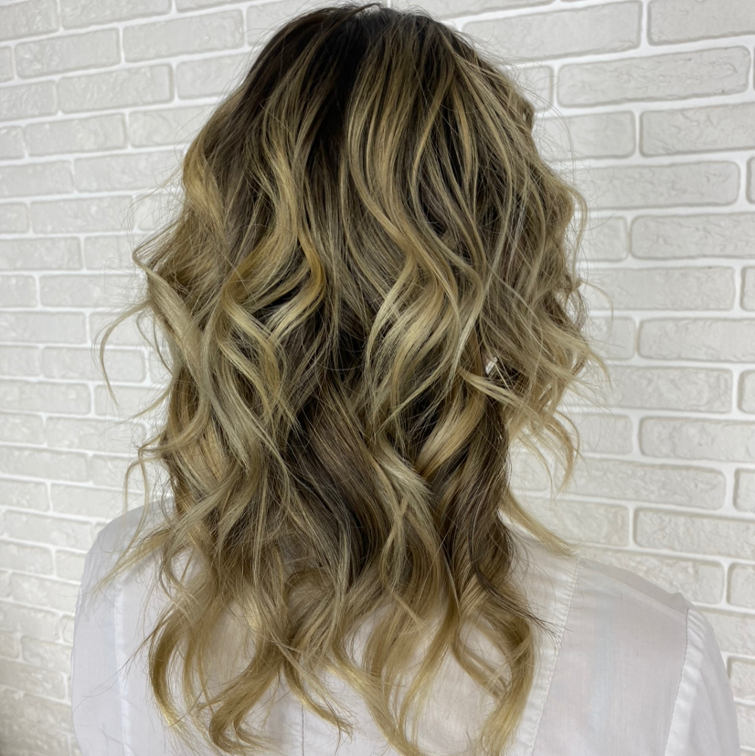 Сложное окрашивание на короткие