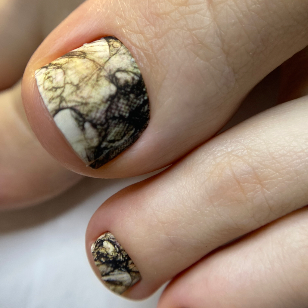 педикюр пальцы+пленки, без стопы