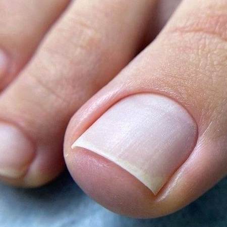 Педикюр без покрытия