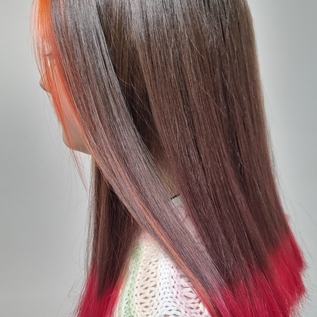 детское окрашивание волос