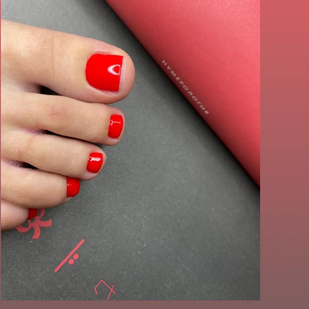 Топ-Педикюр экспресс с гелем(пальчики)