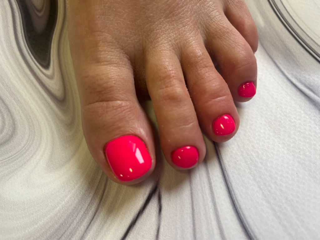 Педикюр (только пальчики )+покрытие гель лак