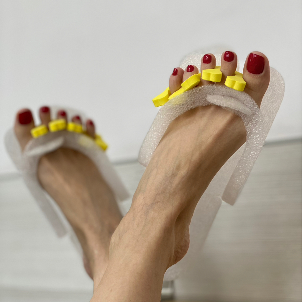 Педикюр ( классический), с покрытием лак