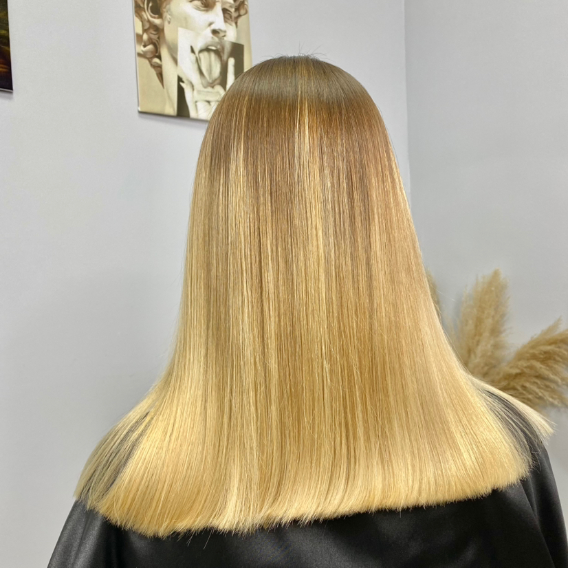 Многоступенчатая работа с блондом