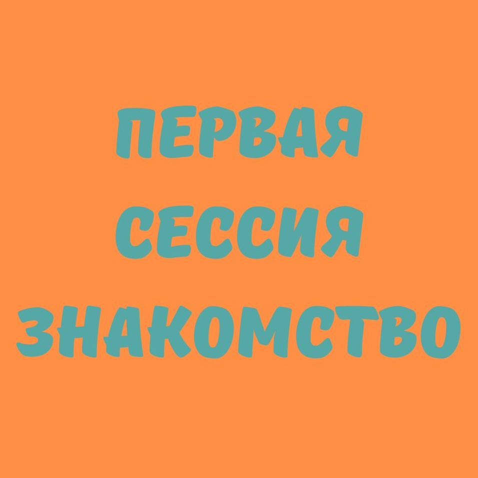 Первая сессия - знакомство