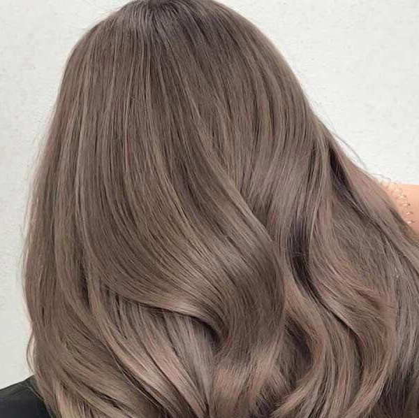 Окрашивание волос в один тон