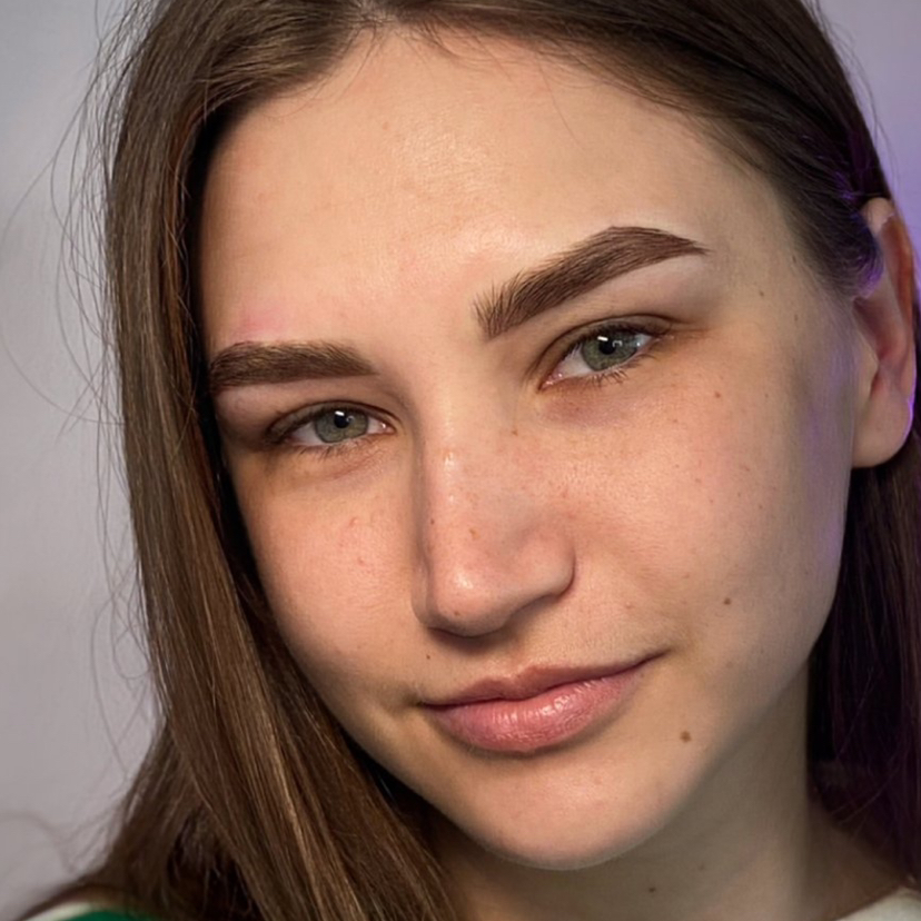 БРОВИ перманентный макияж