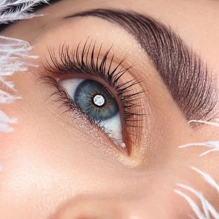 Ламинирование ресниц+ботокс