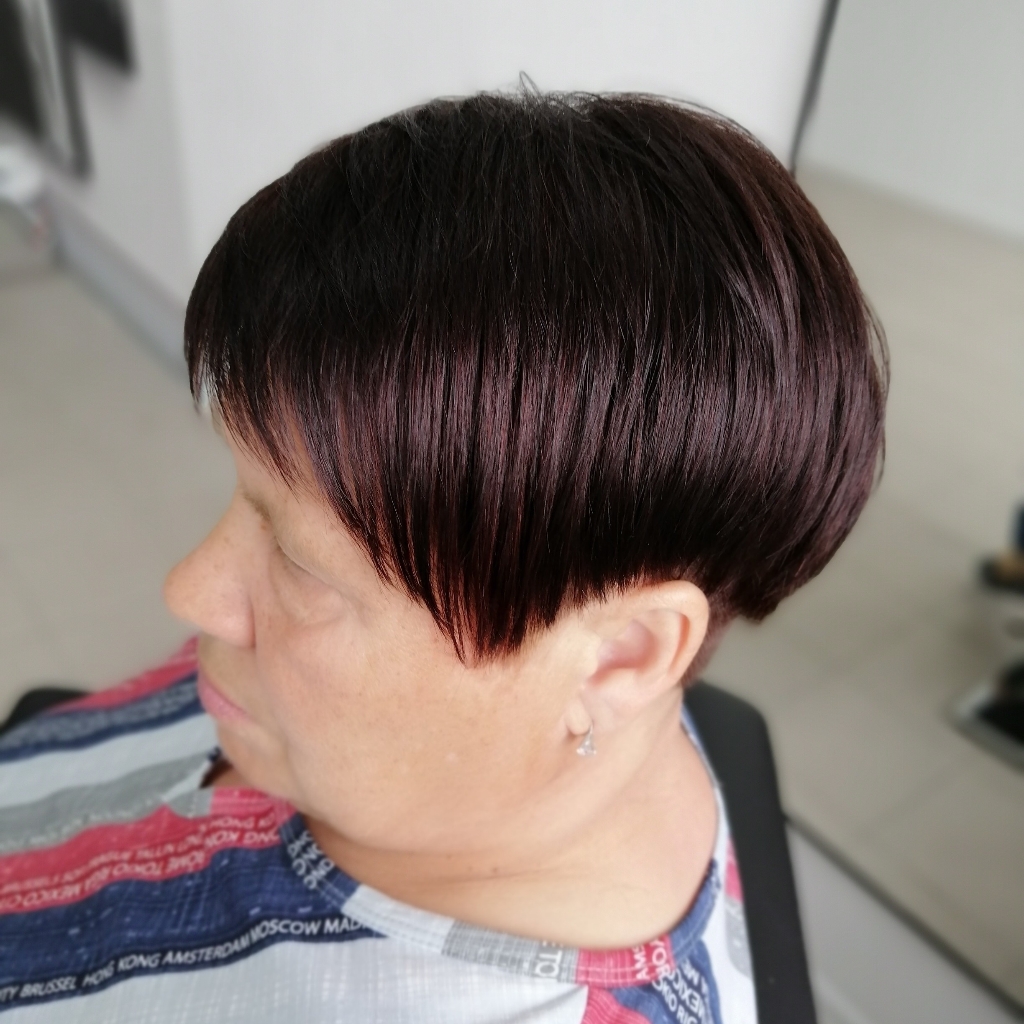 окрашивание в один тон