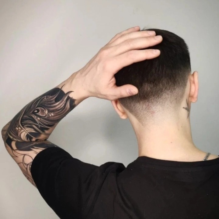 Стрижка мужская + мытьё головы