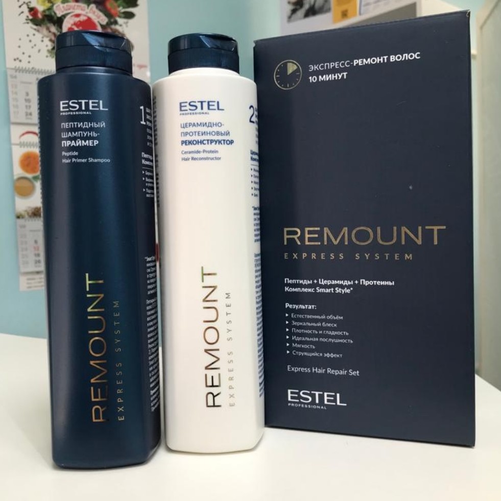 Уходовая процедура для восстановления волос REMOUNT express system
