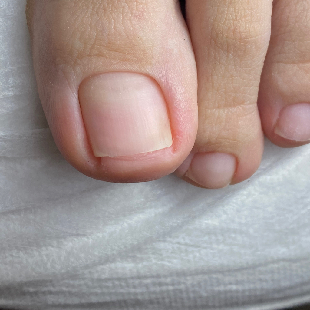 Педикюр без покрытия