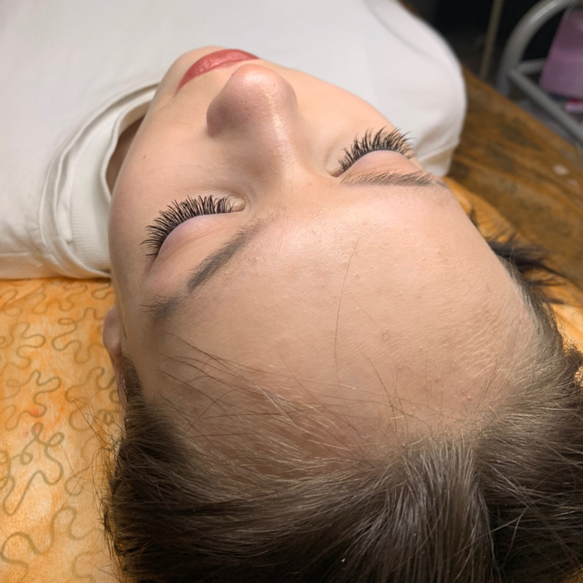 Объемное наращивание ресниц 2D