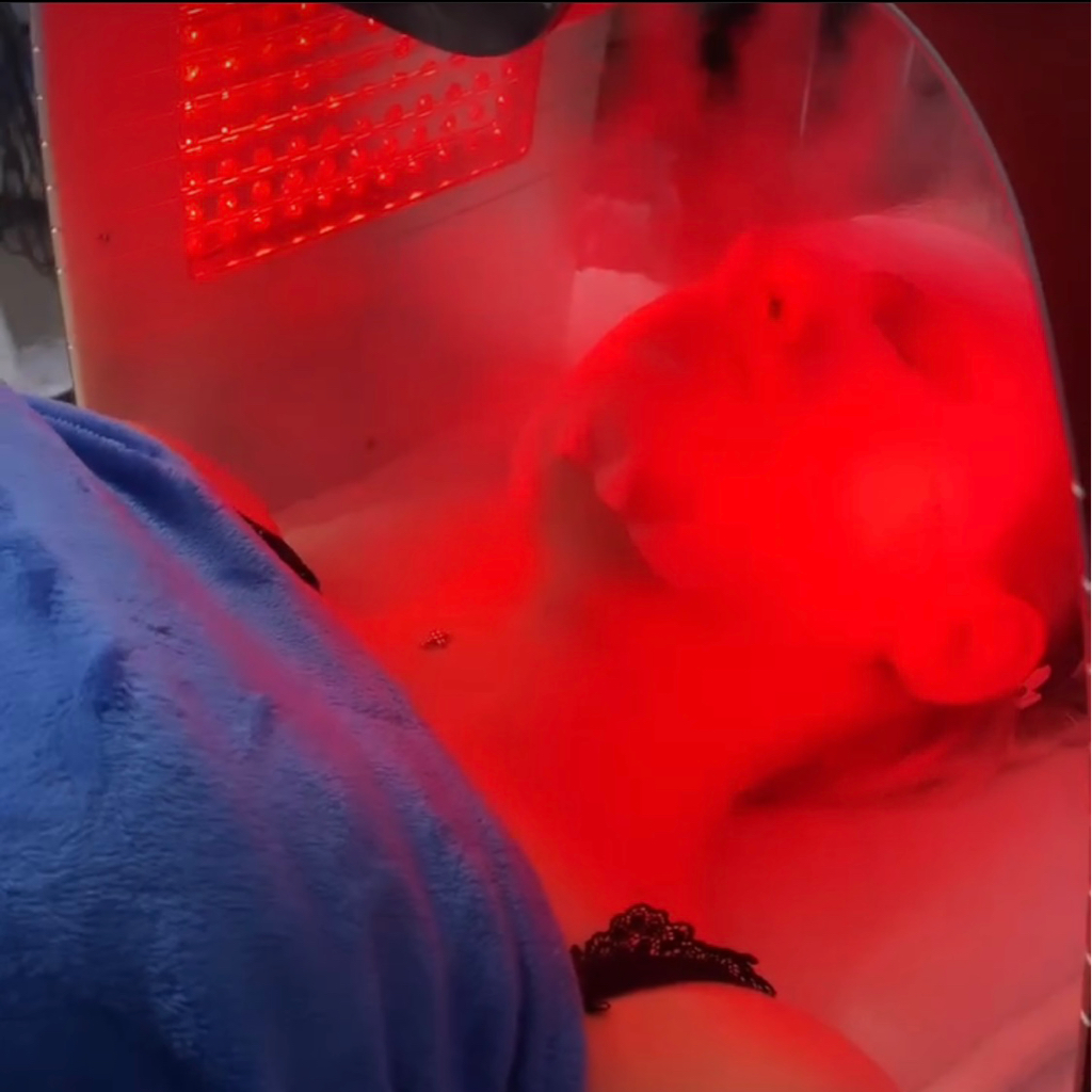 Фото Терапия лицо ( лечение светом)