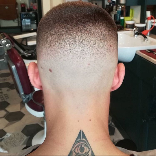 Стрижка под машинку