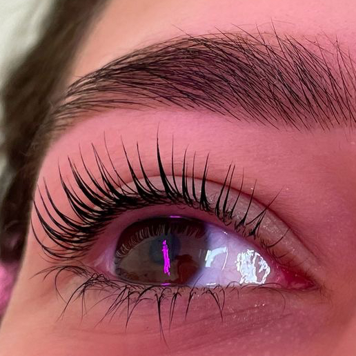 Окрашивание ресниц краской