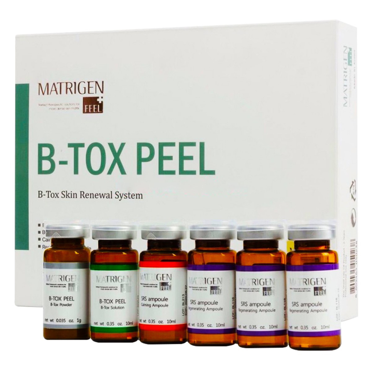 Природный пилинг B -tox.Система обновления кожи .