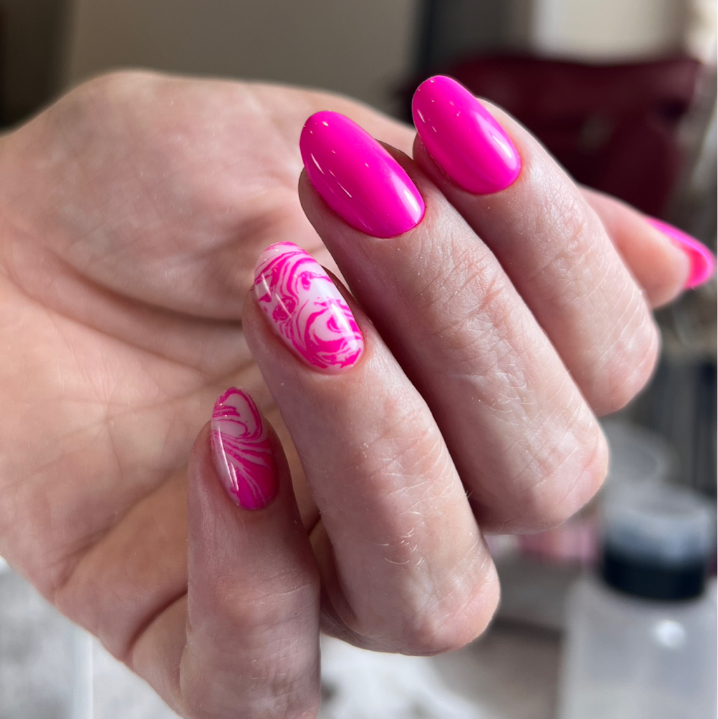 Маникюр+ гель лак