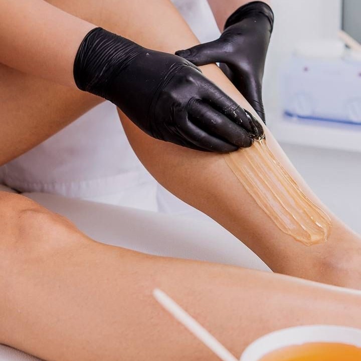 Депиляция сахар/воск голени (колено включительно)