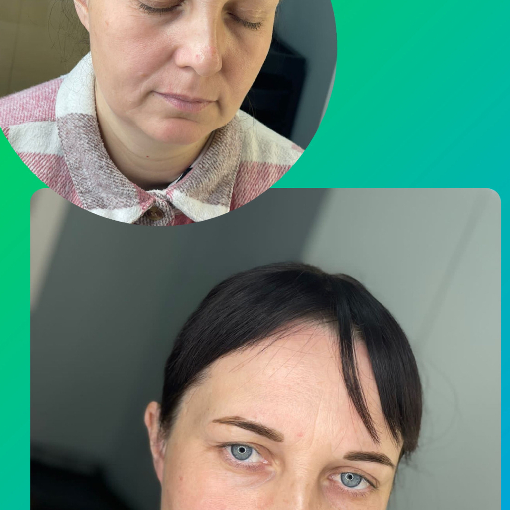 Коррекция бровей