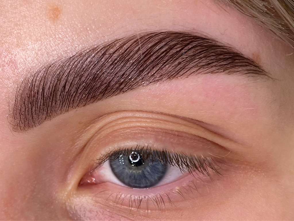 Долговременная Укладка бровей +счастье для бровей