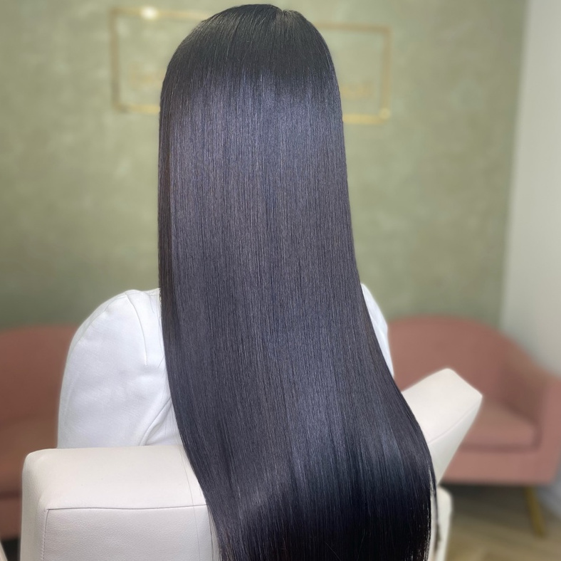 Кератиновое выпрямление