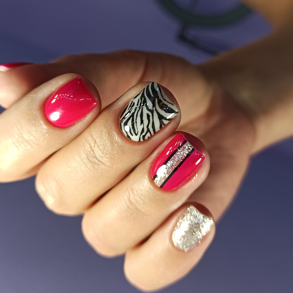 комплекс маникюр, укрепление восстановление архитектуры, покрытие