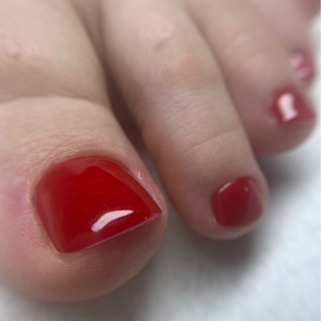 Педикюр (пальцы) с покрытием гель-лак