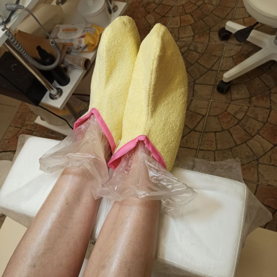 Парафинотерапия стоп