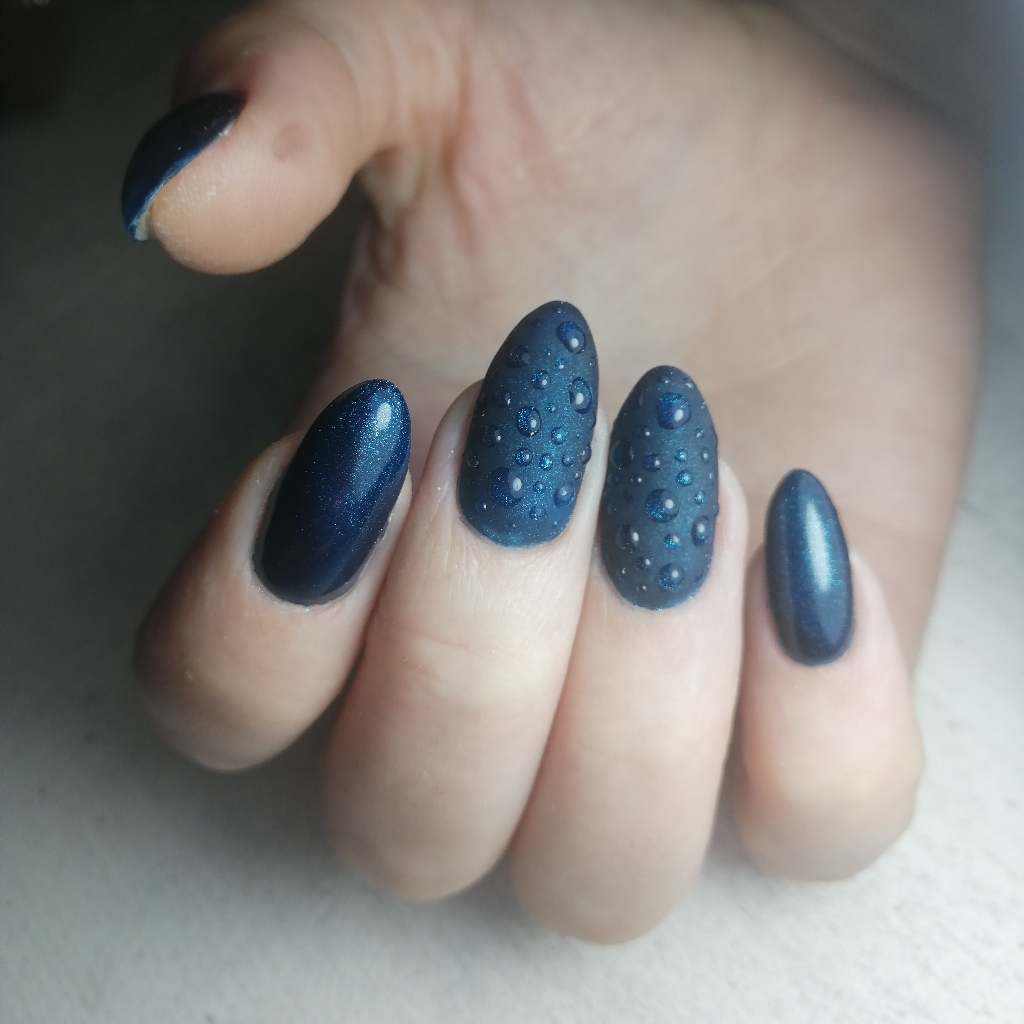 Маникюр +средняя длина+ гель лак+ несложный дизайн На 1-3 пальчика