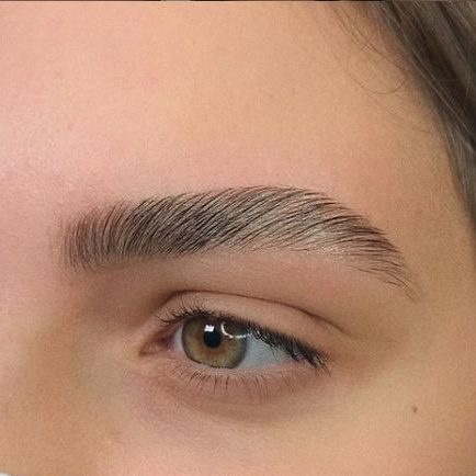 Долговременная укладка бровей без окрашиваниия