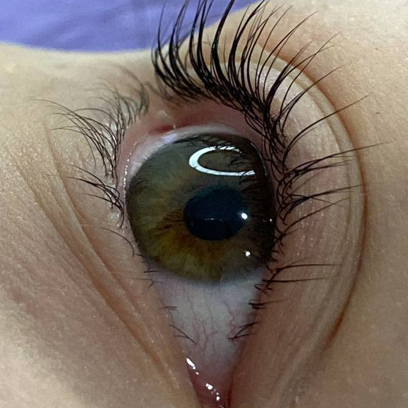 Окрашивание ресниц краской