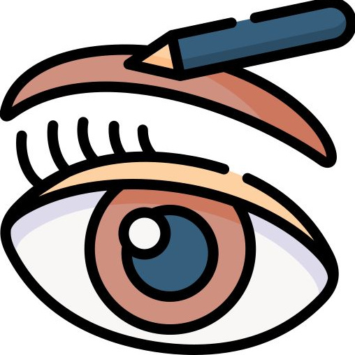 Моделирование бровей краской Топ-мастер (Стоимость услуги без учета НДС)