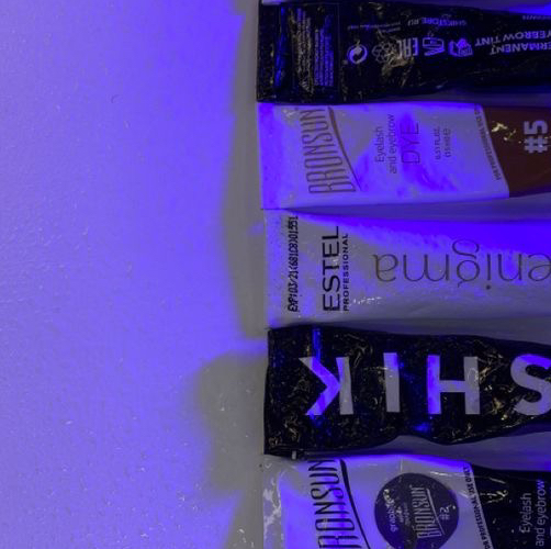 Окрашивание ресниц краской