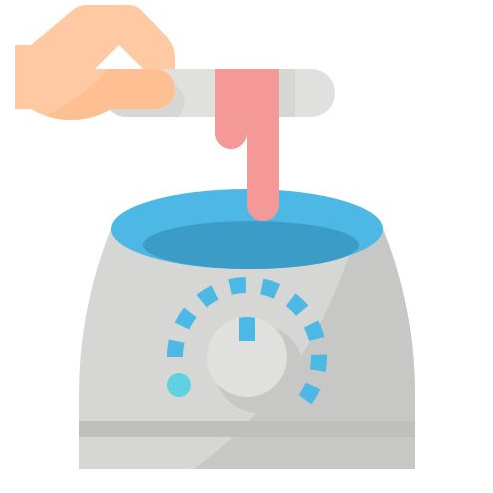 Ручки ниже локтя воск (Стоимость услуги без учета НДС)