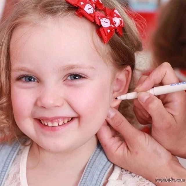 Прокол мочек ушей