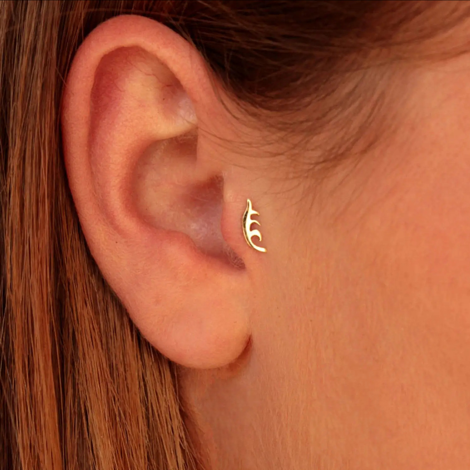 Трагус (Пирсинг козелка)