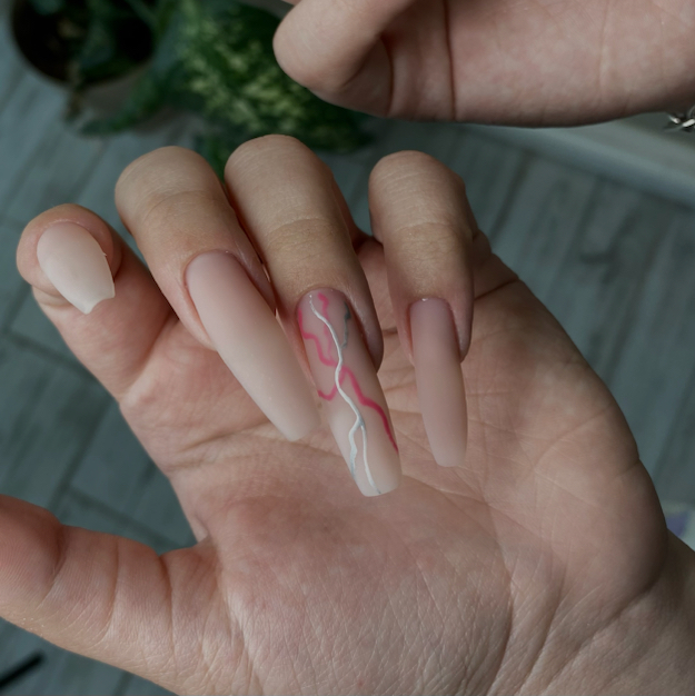 Маникюр+укрепление длины + покрытие гель-лак