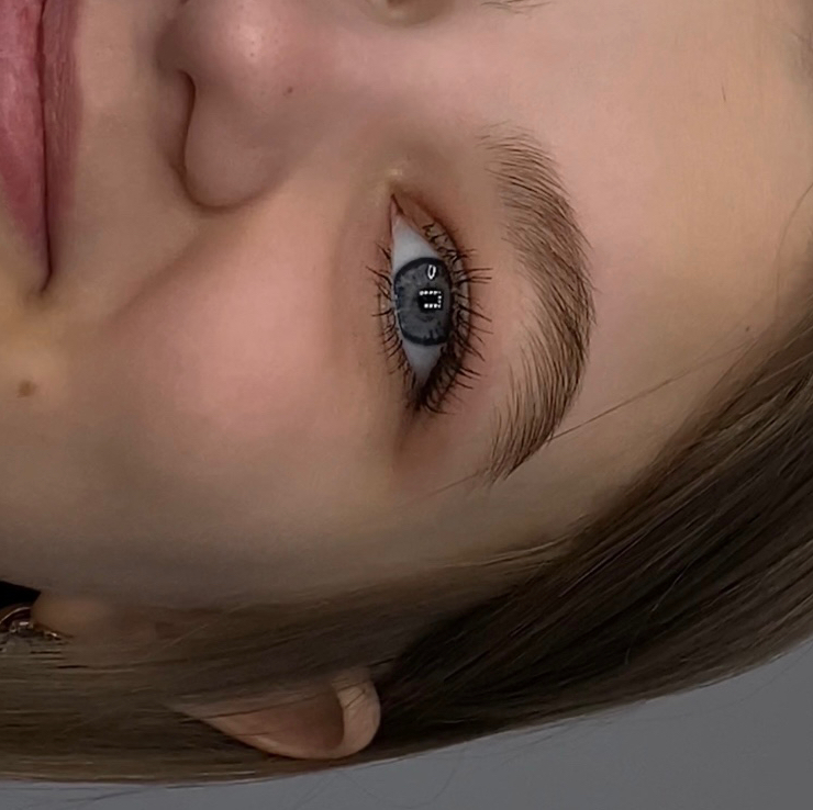 Ламинирование бровей без окрашивания