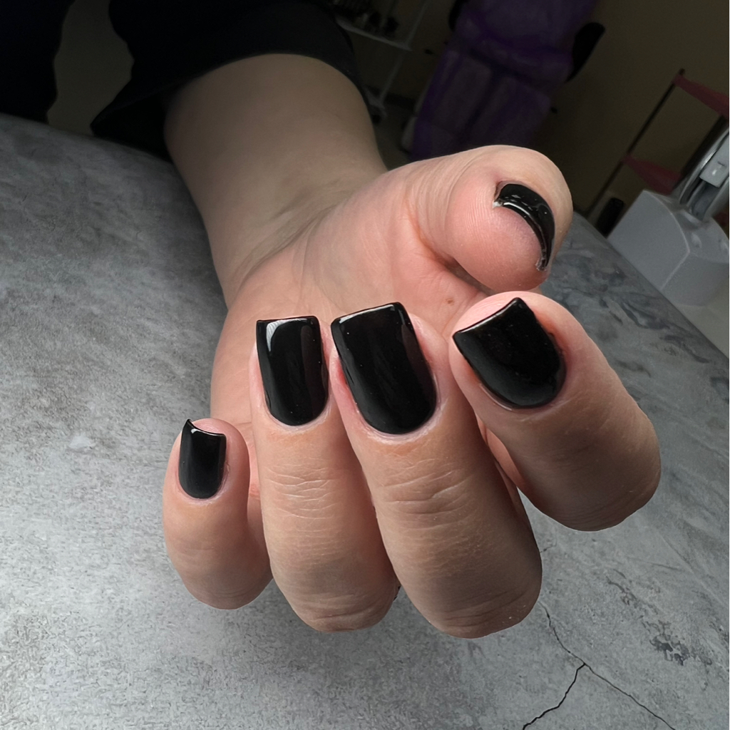 Маникюр гель лак с укреплением