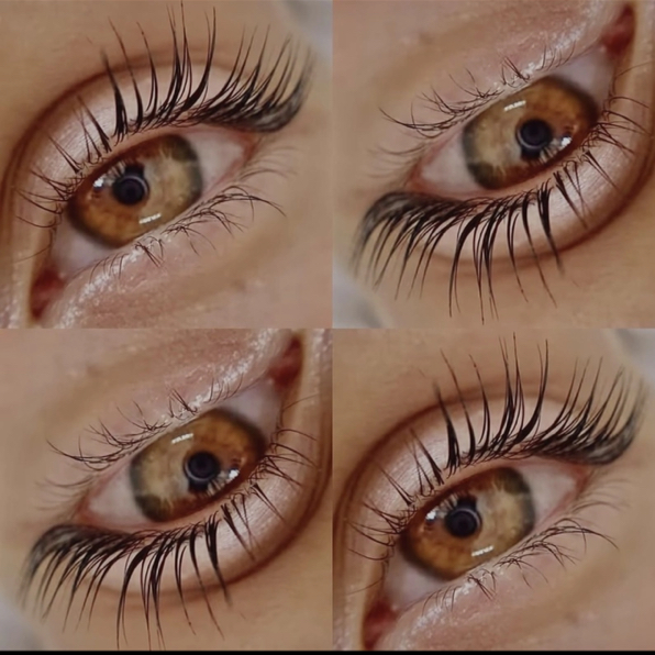 Стретчинг ресниц (ботокс+окрашивание)
