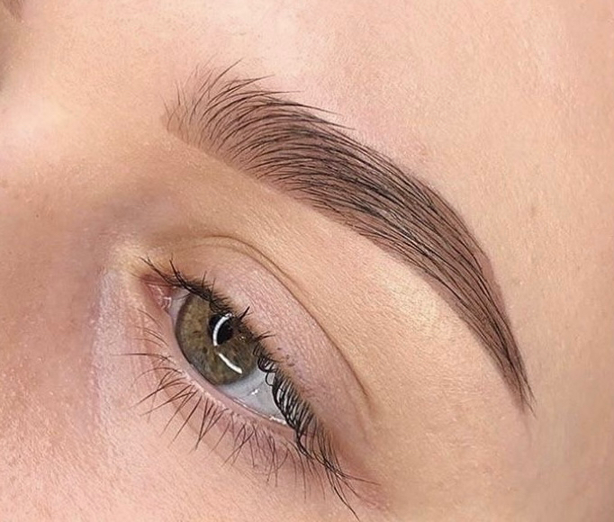 Оформление бровей (коррекция+окрашивание)