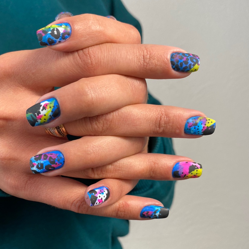 Маникюр с покрытием гель-лак, дизайн