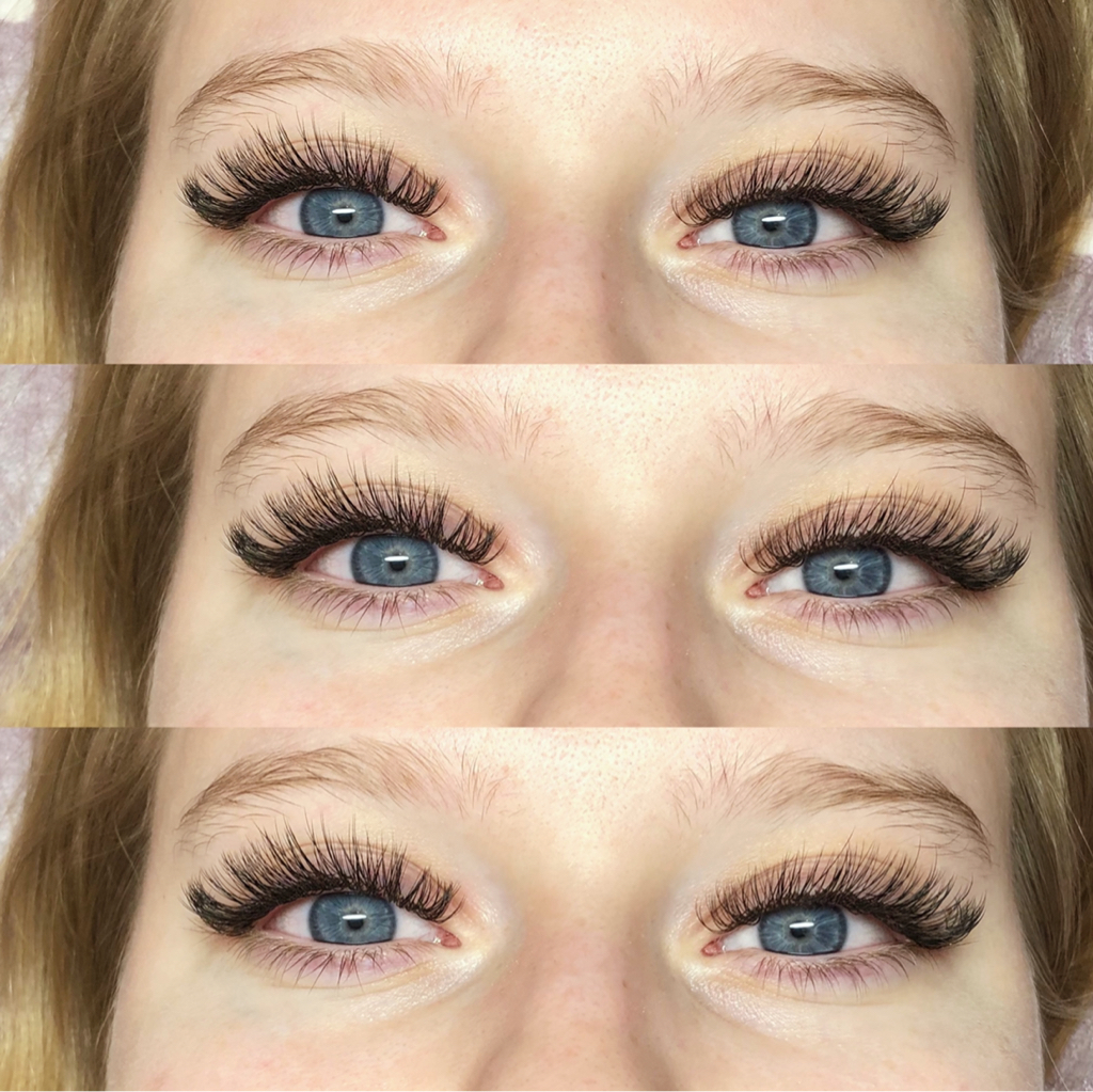 Поресничное наращивание (Классика)