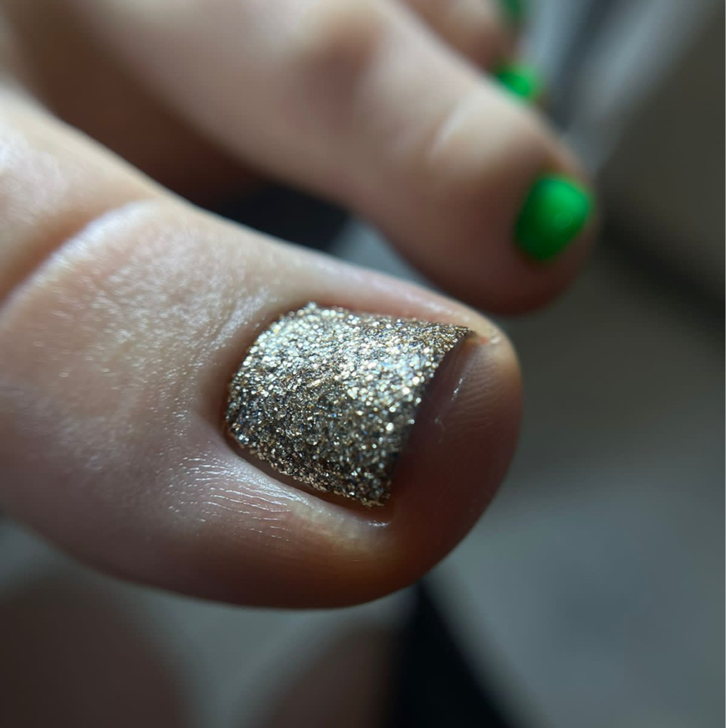 ЭКСПРЕСС ПЕДИКЮР покрытие пальчиков  (без стоп)