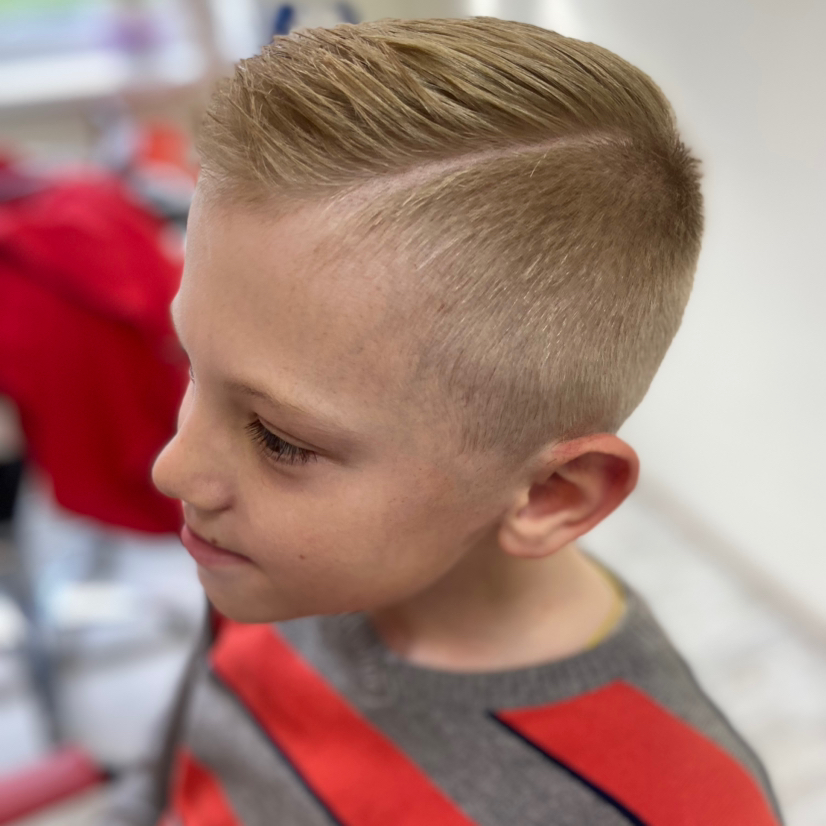 Детская модельная стрижка